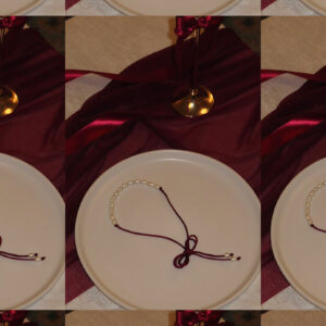 שרשרת קשירה פנינים